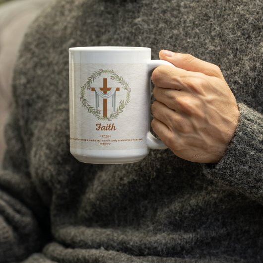 Verlier nicht die Hoffnung-Glaube Kaffeetasse