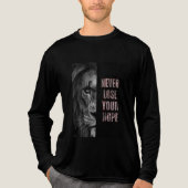 VERLIER NIE DEINE HOFFNUNG Tri-Blend SHIRT (Vorderseite)