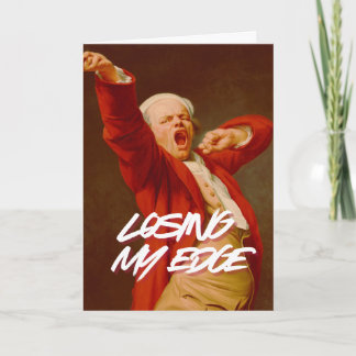 "Verliere meinen Biss" Kunst-Grußkarte Feiertagskarte