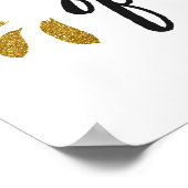 "Verliere nie dein Gefühl des Staunens" Poster (Ecke)