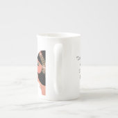 "Verliere nie deinen SPARKLE!" DIVA-Tasse Porzellantasse (Rückseite)