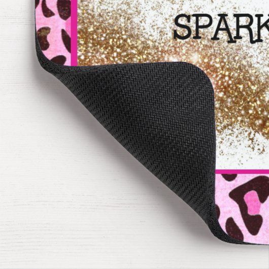 "Verliere nie deinen SPARKLE!" Mousepad (Ecke)
