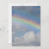 Verlieren eines Memorial Karte (Rückseite)