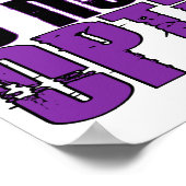 Verlieren ist keine Option Fibromyalgie Poster (Ecke)