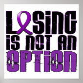 Verlieren ist keine Option Fibromyalgie Poster (Vorne)