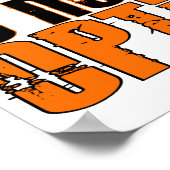 Verlieren ist keine Option für Leukämie Poster (Ecke)