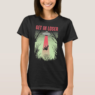 Verlieren Sie die Niedliche Alien Ufo Glauvers T-Shirt