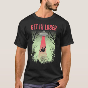 Verlieren Sie die Niedliche Alien Ufo Glauvers T-Shirt
