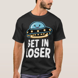 Verlieren Sie die Niedliche Ufo Alien Abduction Fu T-Shirt