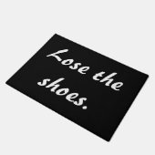 Verlieren Sie die Schuhe Fußmatte (Schrägansicht)