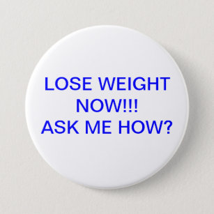 Verlieren Sie Gewichtsknöpfe Button