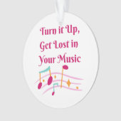 Verlieren Sie Ihre Musik an einem Ornament (Vorderseite)