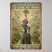 Verlieren Sie Ihren Geist Finden Sie Ihr Soul Vint Poster (Vorne)