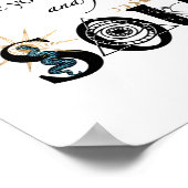 Verlieren Sie Ihren Geist und lassen Sie Ihr Soul  Poster (Ecke)