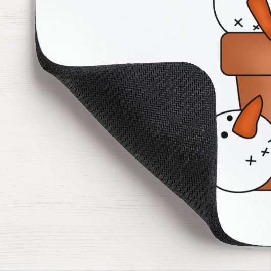 Verlieren Sie meinen Kopfurlaub Mousepad (Ecke)