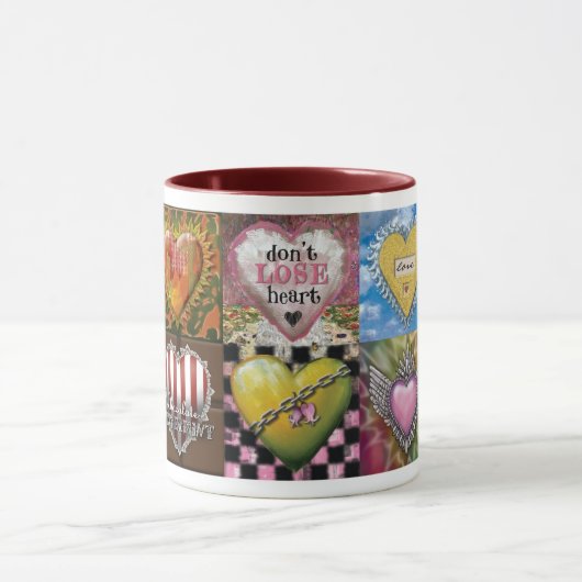 Verlieren Sie nicht Herz-Tasse Tasse (Zentrum)