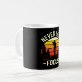 Verlieren Sie nie Focus Spaß Fotografen Fotografie Kaffeetasse (Vorderseite Links)