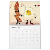 Verlieren Sie nie Ihren Sinn für Wunderkunstkalend Kalender (Feb 2026)