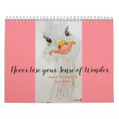 Verlieren Sie nie Ihren Sinn für Wunderkunstkalend Kalender (Titelbild)