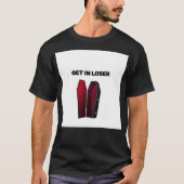VERLIEREN SIE SICH IM COFFIN CASKET DESIGN Chiffon T-Shirt (Vorderseite)