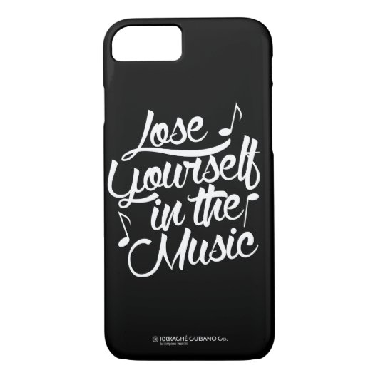 Verlieren Sie sich im Musik iPhone 7 Fall Case-Mate iPhone Hülle (Rückseite)