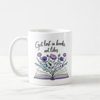 Verlieren Sie sich in Büchern, die nicht mögen - L Kaffeetasse