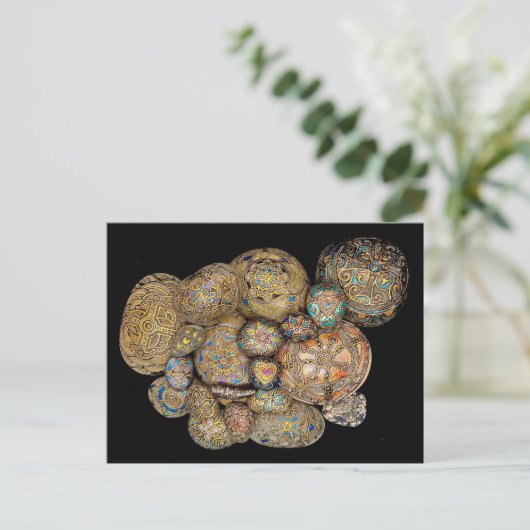 Verlieren Sie sich in den Felsen Postkarte (Stehend Vorderseite)