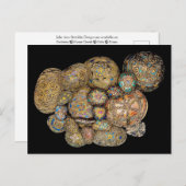 Verlieren Sie sich in den Felsen Postkarte (Vorne/Hinten)