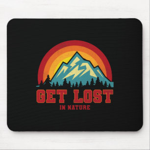 Verlieren Sie sich in der Natur Cooles Outdoor-Ret Mousepad