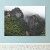 Verlieren Sie sich in der Natur, um sich im Herzen Leinwanddruck (Insitu (Holzboden))