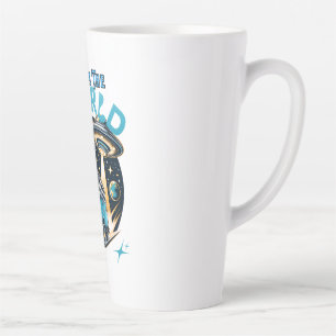 Verlieren Sie sich mit diesem wunderschön gestalte Milchtasse