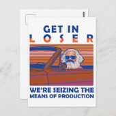 Verlieren wir die Produktionsmittel Postkarte (Vorne/Hinten)