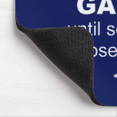 Verlierende WiFi-Internet-Mäusematte - Blau Mousepad (Ecke)