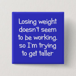 Verlierendes Gewicht scheint nicht zu arbeiten Button