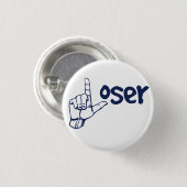 Verlierer Button (Vorne & Hinten)