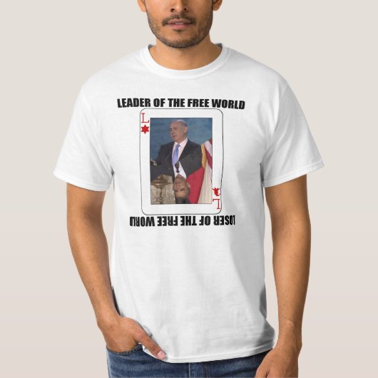 Verlierer/Führer der freien Welt T-Shirt (Vorderseite)