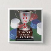 VERLIERER KARDIERT KNOPF BUTTON (Vorderseite)