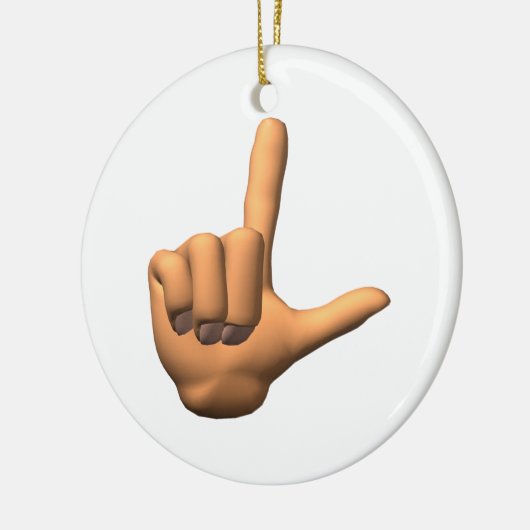 Verlierer Keramik Ornament (Links)