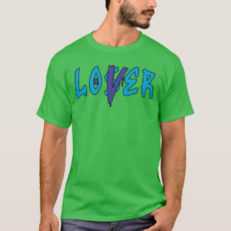 Verlierer-Liebhaber-Drip-Streetwear-Farbe Aqua pas T-Shirt