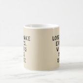 Verlierer machen Ausreden - Gewinner / Kaffee - Ta Kaffeetasse (Mittel)