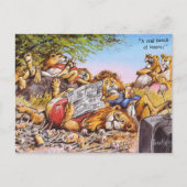 Verlierer! Postkarte (Vorderseite)