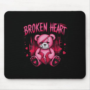 Verlierer-Schmerz Bär Tränen Schmerz Gebrochenes H Mousepad