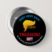Verlierer! Verrat! Knopf Button (Vorne & Hinten)
