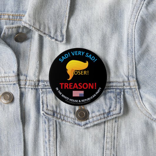 Verlierer! Verrat! Knopf Button (Beispiel)