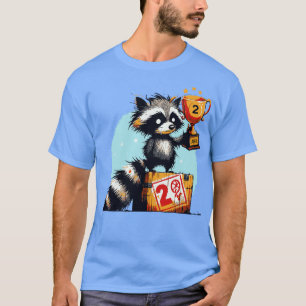 Verlierer-Waschbär-Trophäe T-Shirt