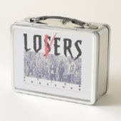 Verlierer zusammenhalten metall brotdose (Rückseite)