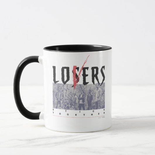 Verlierer zusammenhalten tasse (Links)