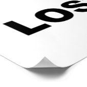 Verliert in der fünften Dimension? (Geometry Cube  Poster (Ecke)