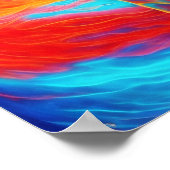 Verliert in meinem Kopf surreal Poster (Ecke)