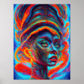 Verliert in meinem Kopf surreal Poster (Vorne)